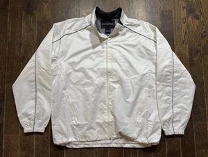 Zorrel Windbreaker Herren Gr. L Full Zip weiß grau - Bild 1 von 7