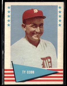 1961 Fleer Baseball Greats (F418-3) #14 Ty Cobb - Picture 1 of 2