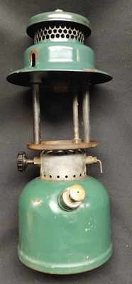 1946 COLEMAN 242C одиночный камин фонарь как есть без глобуса или залога - Изображение 1 из 4