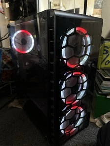 FAST Gaming PC i5 Tower Gaming Computer 32GB RAM GTX 1650 Win 11 WiFi - Afbeelding 1 van 14