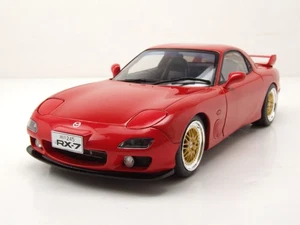 Mazda RX-7 Fd Rs 1994 Rosso Modellino Auto 1:18 Solido - Foto 1 di 10
