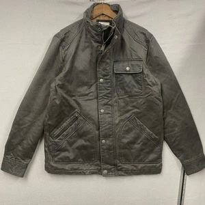 FatFace Jacket Mens Medium Brown Utility Military Chore Shooting Wax Style Heavy - Picture 1 of 12
