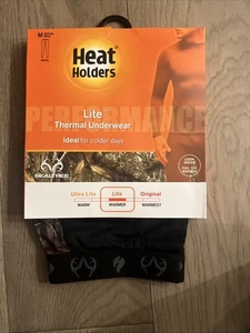 Heat Holders Lite Thermounterwäsche Herren lange Hose Gr. Medium Realtree/schwarz - Bild 1 von 5