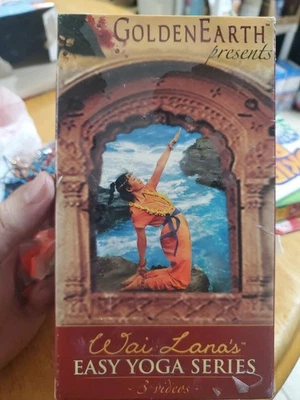 New Wai Lana's Easy Yoga Series (3 VHS Video BOX SET) GOLDEN EARTH 1997 - Image 1 of 4