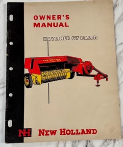 New Holland Owner's Operator's Manual 67 Hayliner Baler 1958 - Picture 1 of 10