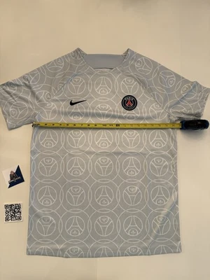 Nike Dri-Fit PARIS ST. GERMAIN Pre-Match Football Soccer Jersey Mens Large ‘PSG’ - Image 1 of 3