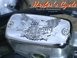 Honda VTX 1300 C R/Retro S & T/Tourer - CHROME Free Spirit Master Cylinder LID - Picture 1 of 1