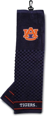 Auburn Tigers Embroidered Logo Towel Golf Club Cleaning Cloth 16 x 25 Cover