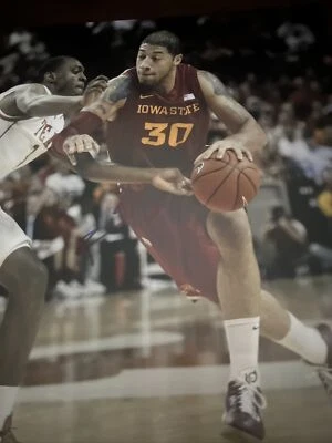 Royce White Iowa State Cyclones Signed Autographed 8x10 Photo A Big 3 B - Image 1 of 2