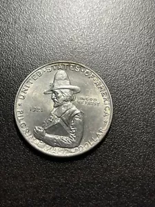 1921 Pilgrim Half Dollar BU - Picture 1 of 4