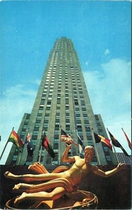 Postal RCA Building Rockefeller Center P2664 sin publicar - Imagen 1 de 2