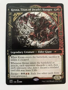 Kroxa, Titan Of Death’s Hunger *Non-Foil* SECRET LAIR: Kaldheim MT/NM MTG - Picture 1 of 2