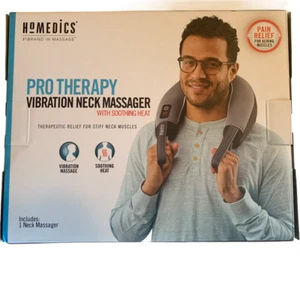 Homedics Pro Therapy Vibration Neck Massager with Soothing Heat - Picture 1 of 7