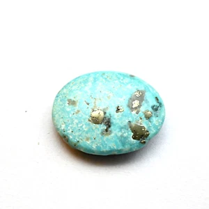 Natural Certified Persian Turquoise 9.40 Ct Cabochon Loose Gemstone - Picture 1 of 6