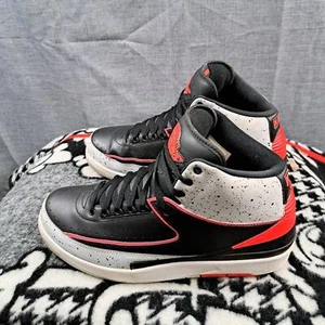 Nike Air Jordan Retro 2 BG Infrared 23 395718023 Size 12 - Picture 1 of 12