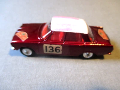 1960'S CORGI TOYS 322- ROVER 2000- RALLYE MONTE CARLO RACER- DIECAST- ORG- EXC - Image 1 of 4