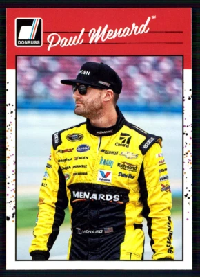 2023 Panini Donruss NASCAR - Retro 1990 Paul Menard #198 - Image 1 of 2