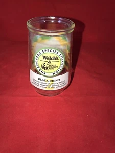 Welch's Marmeladengläser Trinkgläser World Wildlife Fund gefährdete Arten #2 - Bild 1 von 2