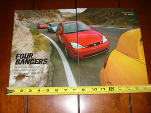 DODGE SRT4 vs. FORD SVT FOCUS vs. MINI COOPER S MAZDASPEED ORIGINAL 2003 ARTICLE - Picture 1 of 4