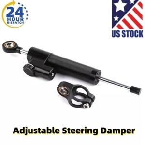 US Universal CNC Steering Damper Stabilizer Linear Reversed Safety Control - Picture 1 of 6