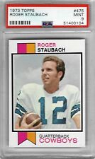 1973 Topps #475 Roger STAUBACH - PSA 9+++ HOF Cowboys (only one 10) 2nd year