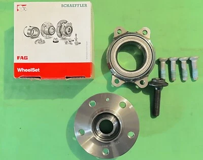 Cojinete de rueda delantera/trasera FAG Audi A5 A6 A7 A8 S5 SQ5 Q5 S7 S6 S8 + buje Foto 1 de 3