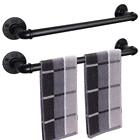 Industrial Pipe Towel Rack Towel Bar 14 Inch, Heavy Duty Towel Holder, Wall M.