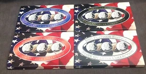2005 U.S. State Quarters Set 20 Coins Includes Gold & Platinum Plated Coins - Picture 1 of 5