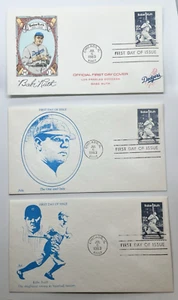 1983 Babe Ruth Ersttagsbriefe (3) – Dodgers Variante – USPS 20¢ FDC Lot - Bild 1 von 4