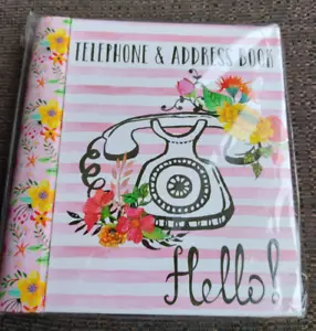 Telephone and Address Book - Floral Design - Picture 1 of 8