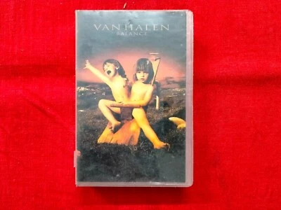 Van Halen Balance RARE orig Cassette tape INDIA indian Clamshell Magnasound 1995 - Image 1 of 4