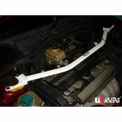 For 1993-1997 Volvo 850 (N/A) Ultra Racing 2 Points Front Strut Bar Tower Brace - Image 1 of 4