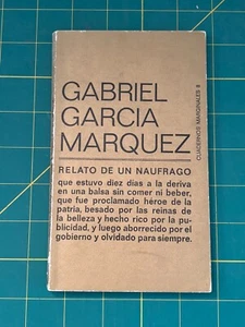 Gabriel Garcia Marquez - Relato De Un Naufrago - VTG PB - ESPAÑOL - Picture 1 of 1