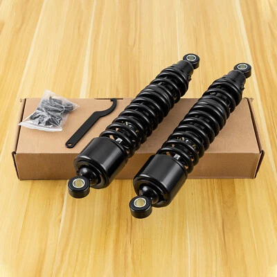 Suspension 15" Rear Shocks Absorbers For Harley Sportster Iron XL 883 1200 48 72 - Image 1 of 4