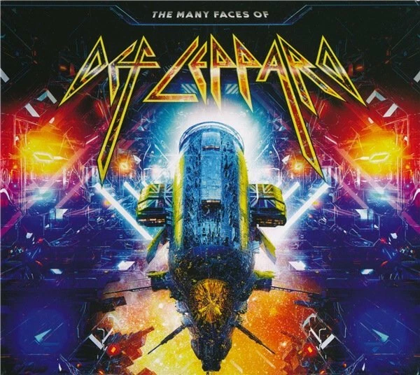 The Many Faces Of Def Leppard 2x Coloured Vinyl LP VYN053 - Image 1 of 1