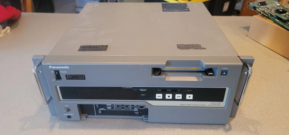 Panasonic AJ-D455 DVC-PROデッキ Panasonic AJ-D455E AJD455E AJD455 DVCPRO Studio Editing VTR PAL