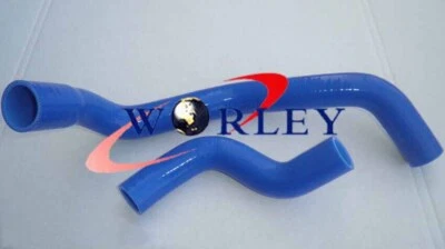 2 PIEZAS MANGUERA SILICONA PARA NISSAN SKYLINE GTR;GT-R E-BNR32;R32 RB26DETT AZUL Foto 1 de 4