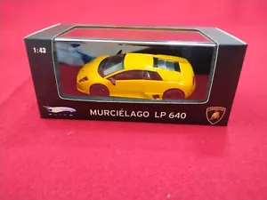 Hot Wheels Elite Lamborghini Murcielago LP640 Yellow P9942 1/43 scale Diecast - Picture 1 of 3