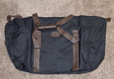 New Bella Russo Travel Bag Large Carry-on Charcoal Gray - Image 1 of 3