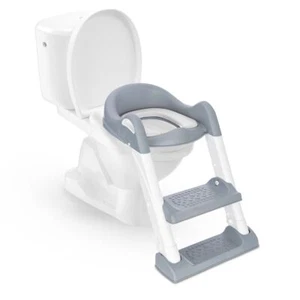 Kid Children Baby Potty Training Toilet Seat Toddler Urinal Chair Ladder Trainer - Picture 1 of 12