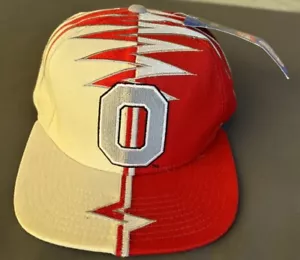 Cappello Berretto Slasher Nuovo con etichette Vintage anni 90 Ohio State Buckeyes Starter Whiteside Shockwave - Foto 1 di 11