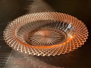 Anchor Hocking Miss America Pink Depression Glass 10.5" Oval Celery Serving Dish - Picture 1 of 3