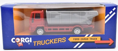 Corgi Ford Cargo Tipper Truck red - gray. boxed - Image 1 of 2