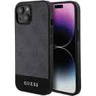 Etui Guess 4G Stripe Collection na iPhone 15 / 14 / 13 - szare