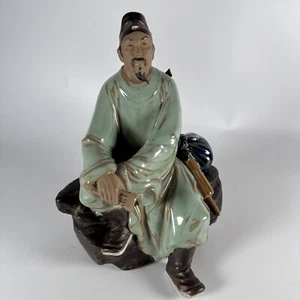 Shiwan Mudman seated scholar - Picture 1 of 11