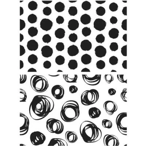 Tim Holtz Cling Gummistempel - Punkte & Kreise CMS382 - Bild 1 von 2