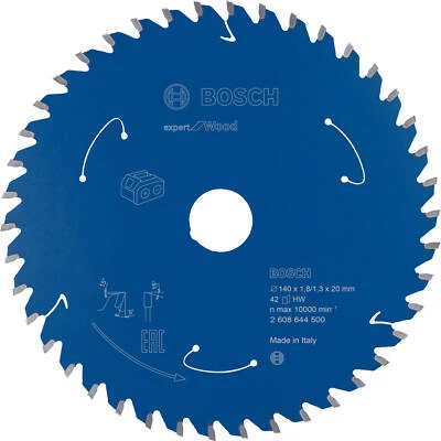 BOSCH PROFESSIONAL Bosch Expert Cordless Wood Cutting Circular Saw Blade 140mm 42T 20mm