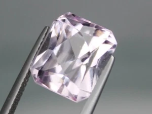 12.35ct Natural Pink Kunzite 13x11.5mm Loose VS Gemstone Octagon Afghanistan - Picture 1 of 11