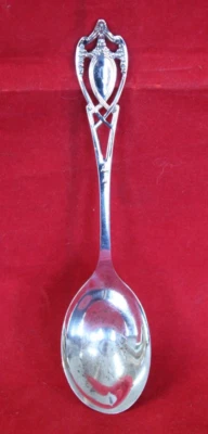 Colher de açúcar esterlina Lunt Monticello 5 3/4 polegadas (1908) ~24g - Imagem 1 de 4