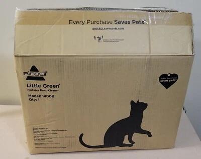 Limpiador de alfombras y tapicería portátil multiusos BISSELL Little Green 1400B Foto 1 de 2